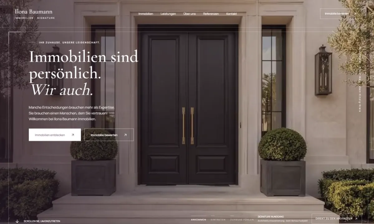 Kundenwebseite